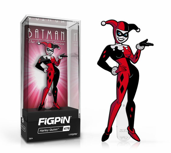 FiGPiN: Batman The Animated Series - Harley Quinn #478 - Bards & Cards