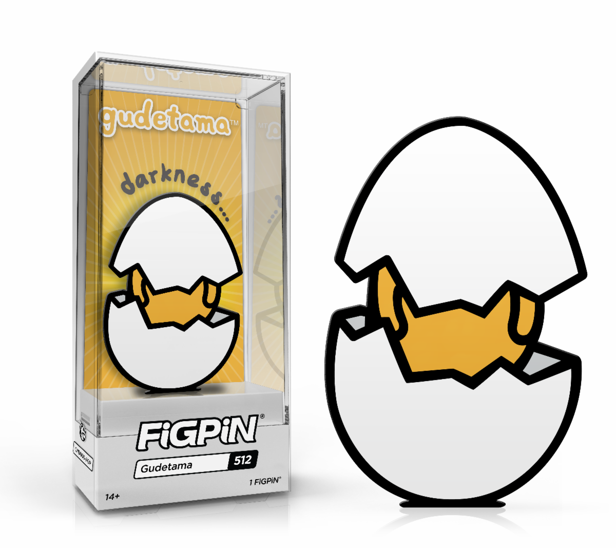 FiGPiN: Gudetama - Gudetama (Darkness) #512