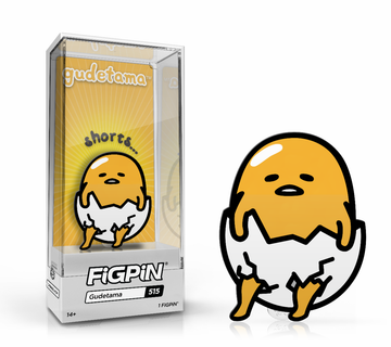 FiGPiN: Gudetama - Gudetama (Shorts) #515 - Bards & Cards