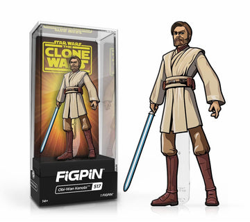 FiGPiN: Star Wars: The Clone Wars - Obi-Wan Kenobi #517 - Bards & Cards