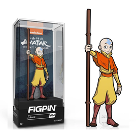 FiGPiN: Avatar The Last Airbender - Aang #614 - Bards & Cards