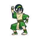 FiGPiN: Avatar The Last Airbender - Toph #619 - Bards & Cards