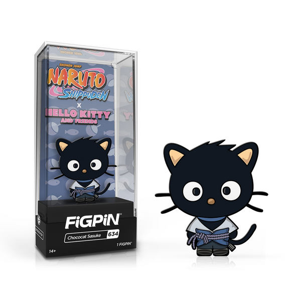 FiGPiN: Naruto x Hello Kitty - Chococat Sasuke #634 - Bards & Cards