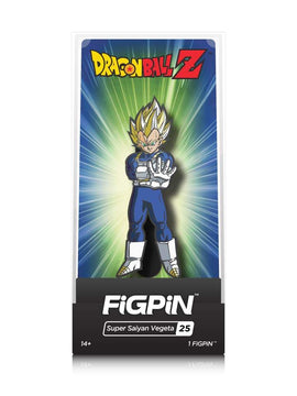 FiGPiN: Dragon Ball Z - Super Saiyan Vegeta #25 - Bards & Cards