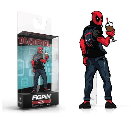 FiGPiN mini: Deadpool - Deadpool 50s #M22 - Bards & Cards