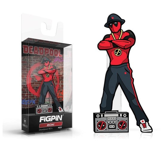 FiGPiN mini: Deadpool - Deadpool 80s #M25 - Bards & Cards