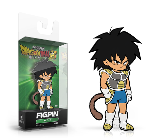 FiGPiN Mini: Dragon Ball Super: Broly The Movie - Kid Broly #M38 - Bards & Cards