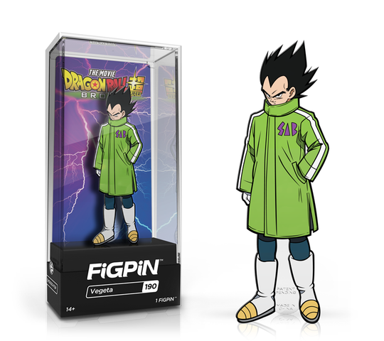 FiGPiN: Dragon Ball Super: Broly The Movie - Vegeta #190 - Bards & Cards