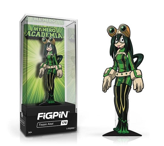 FiGPiN: My Hero Academia - Tsuyu Asui #176 - Bards & Cards
