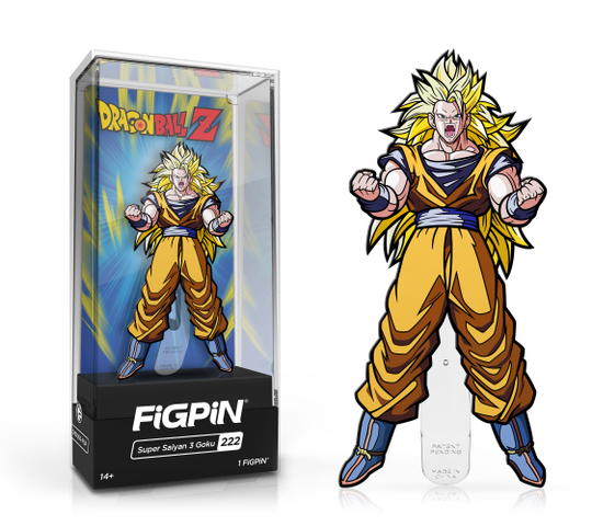 FiGPiN: Dragon Ball Z - Super Saiyan 3 Goku #222 - Bards & Cards