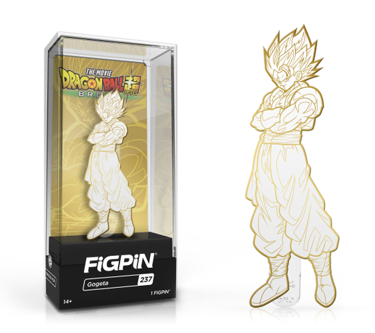 FiGPiN: Dragon Ball Super - Gogeta (White and Gold) #237 - Bards & Cards