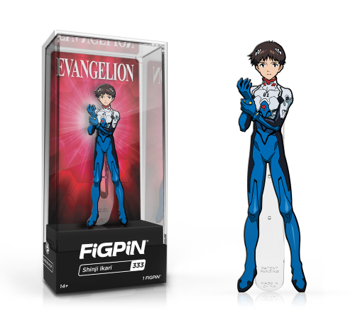 FiGPiN: Evangelion - Shinji Ikari #333 - Bards & Cards
