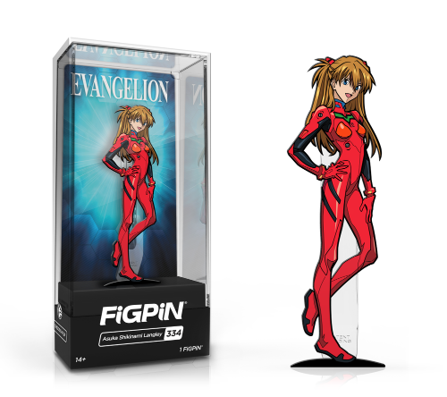 FiGPiN: Evangelion - Asuka Shikinami Langley #334 - Bards & Cards