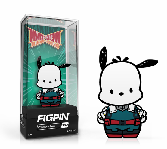 FiGPiN: My Hero Academia x Sanrio - Pochaco Deku #392 - Bards & Cards