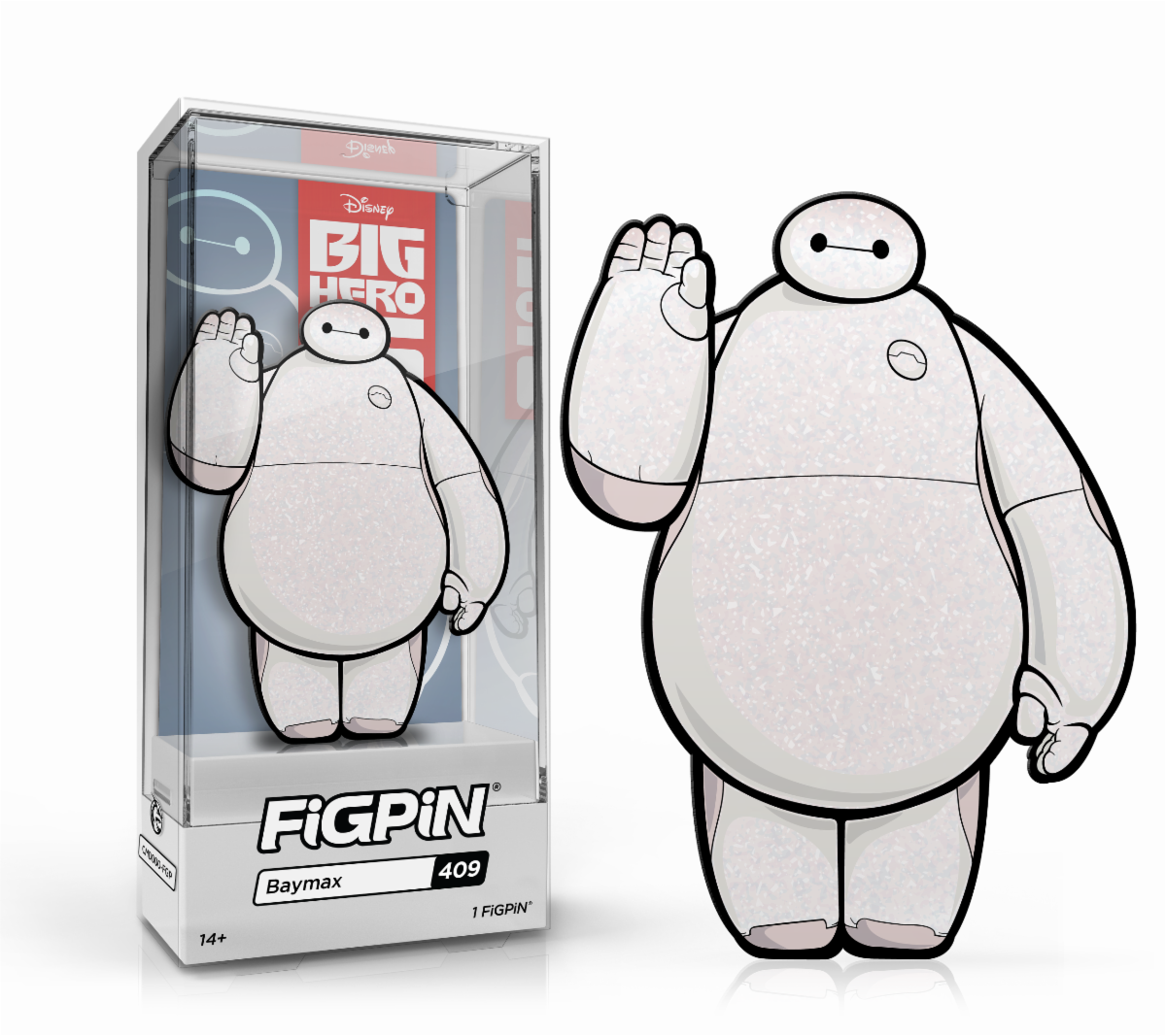 FiGPiN: Big Hero 6 - Baymax [Core Glitter Chase] #409