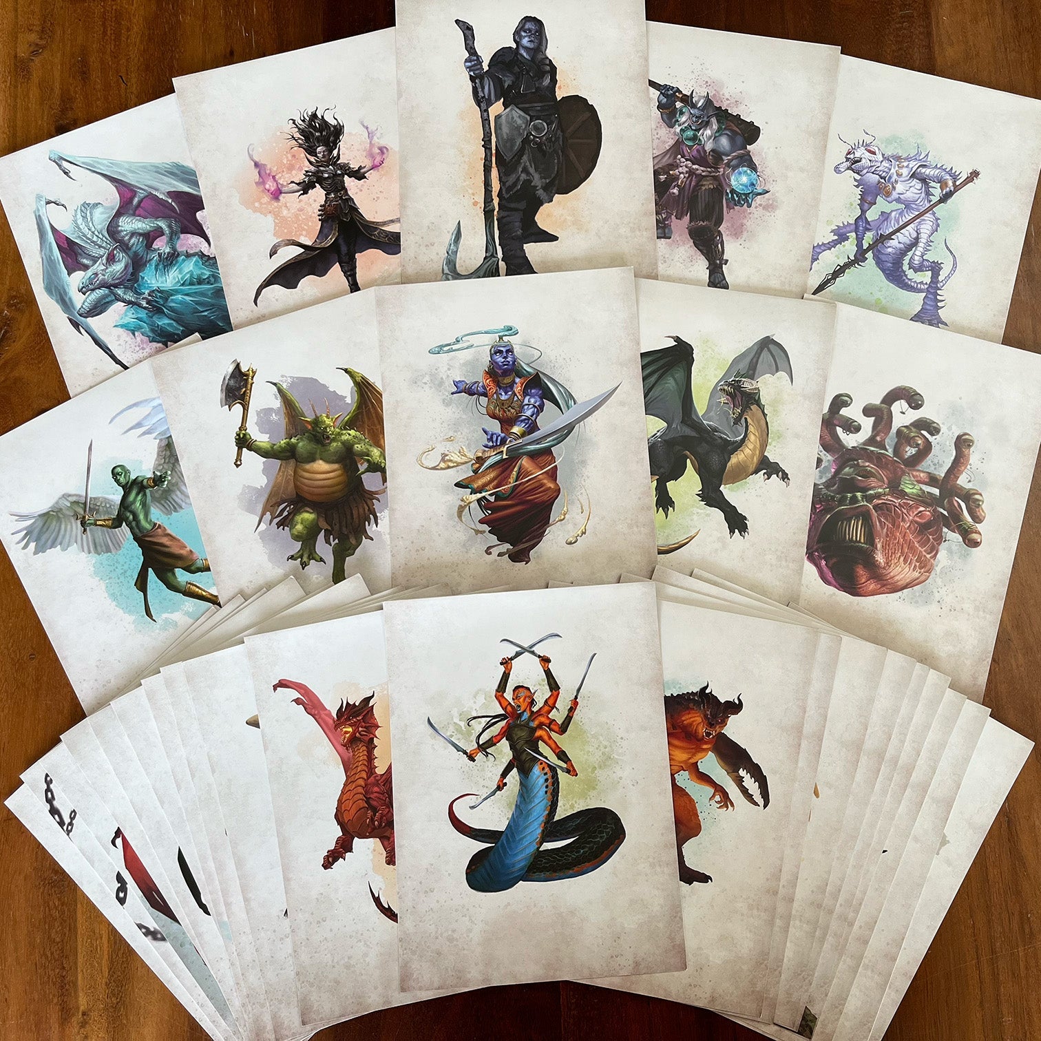 Encounter Cards (D&D) - Challenge Rating 7+ PACK 1 - Bards & Cards