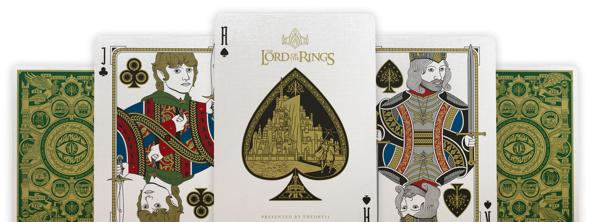 Bicycle Playing Cards: Theory 11 Lord of the Rings - Bards & Cards