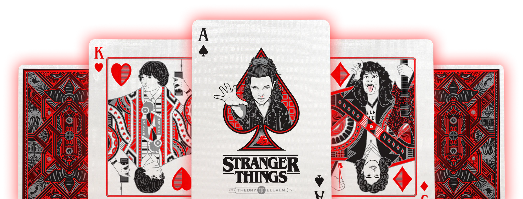 Bicycle Playing Cards: Theory 11 Stranger Things - Bards & Cards