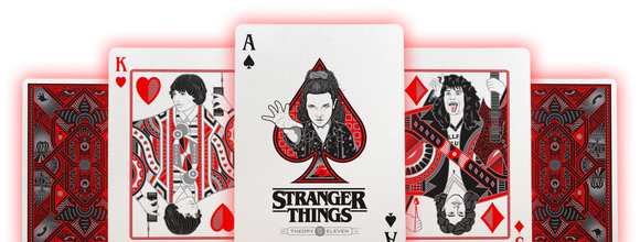 Bicycle Playing Cards: Theory 11 Stranger Things - Bards & Cards