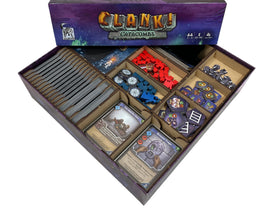 Clank! Catacombs Board Game Organizer Insert - Bards & Cards