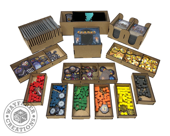 Clank! Catacombs Board Game Organizer Insert - Bards & Cards