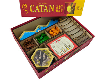 Catan Board Game Organizer Insert - Bards & Cards