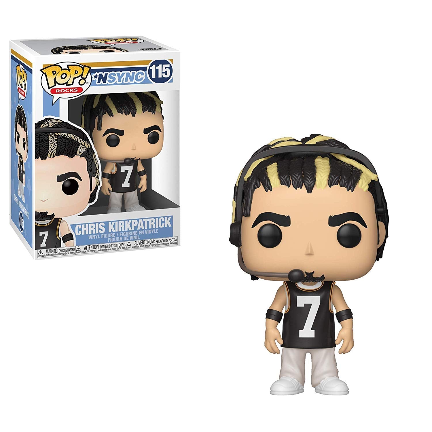 Funko POP! Rocks: *NSYNC - Chris Kirkpatrick Figure #115 - Bards & Cards