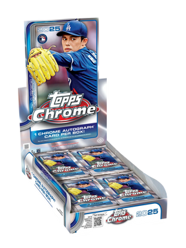 2025 Topps Chrome Baseball - Hobby Box