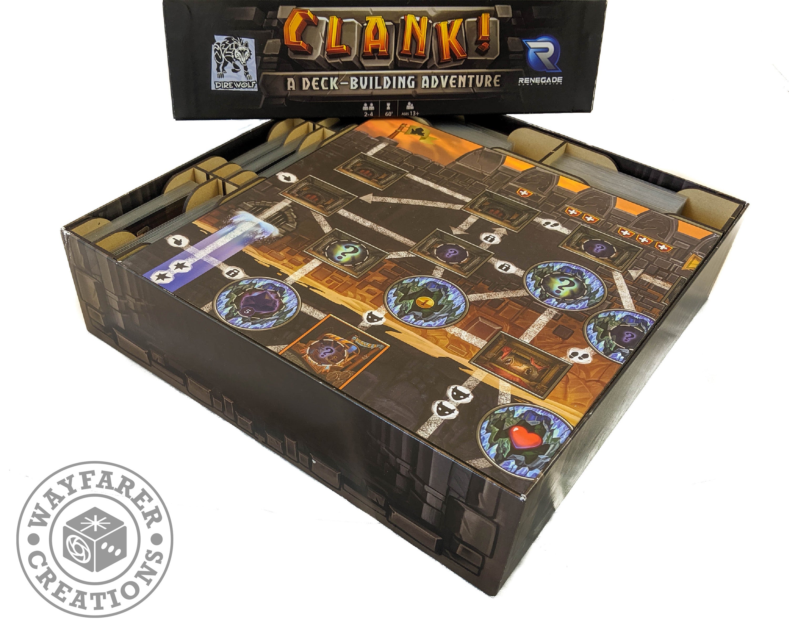 Clank! Board Game Organizer Insert - 0