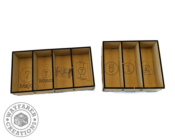 Clank! Board Game Organizer Insert - Bards & Cards