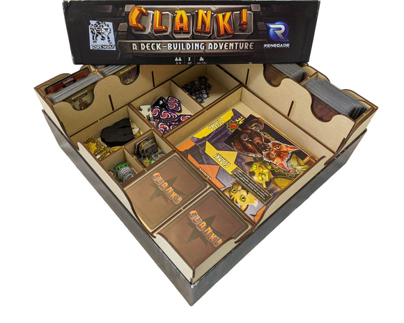 Extended Clank! Organizer Insert - Bards & Cards