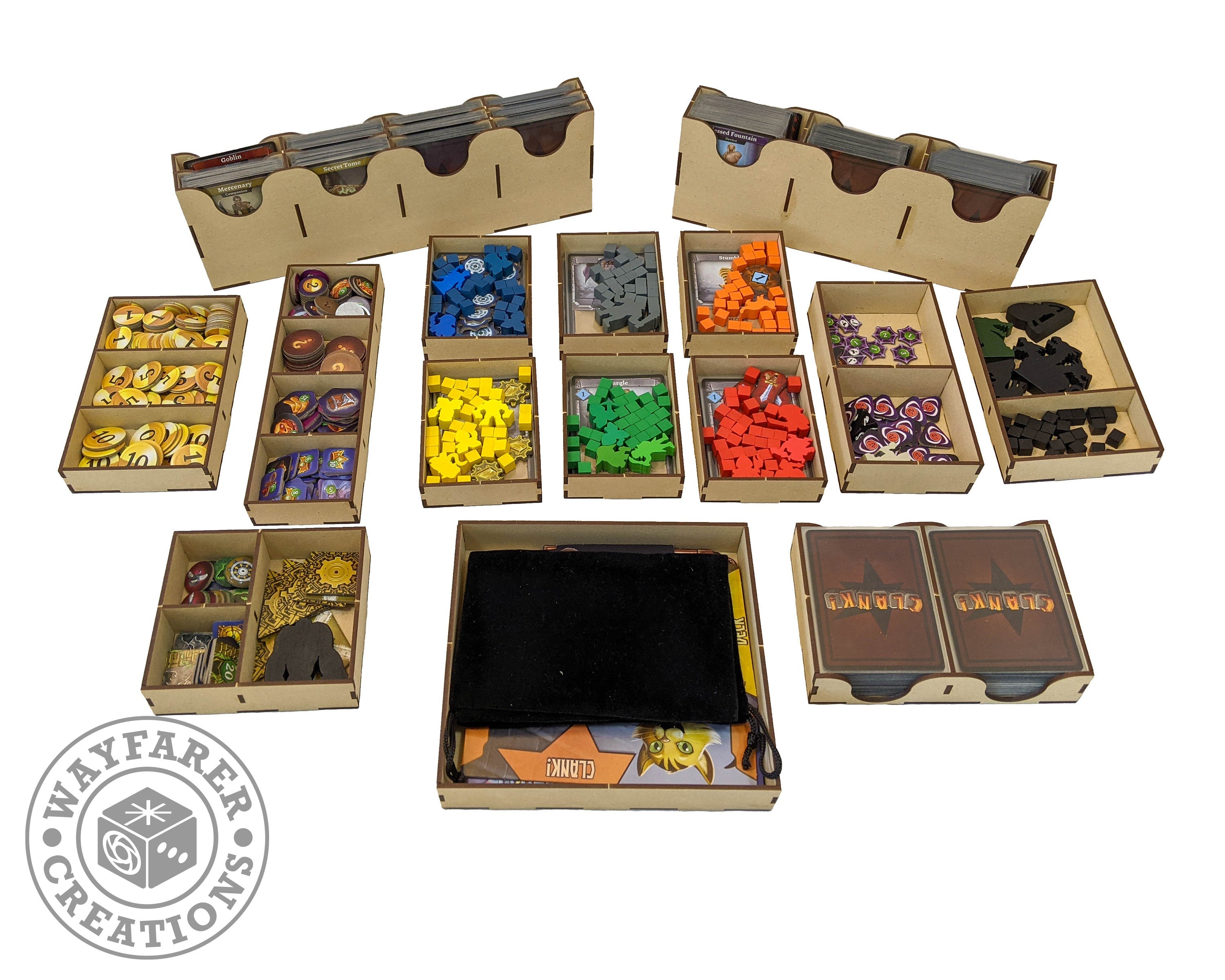 Extended Clank! Organizer Insert - 0