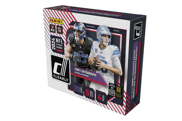 2024 Panini Clearly Donruss NFL Trading Card Box (Hobby) - Bards & Cards