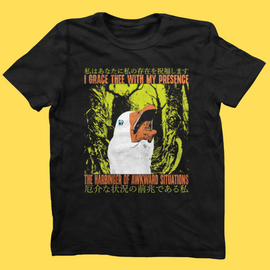 'Harbinger of Awkward Situations' Shirt - Bards & Cards