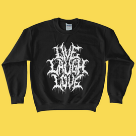 'Live Laugh Love' Sweatshirt - Bards & Cards
