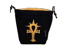Cleric Reversible Microfiber Self-Standing Large Dice Bag - Bards & Cards