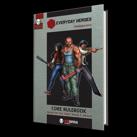 Everyday Heroes Core Rulebook (Special Edition) + GM Screen Bundle - Bards & Cards