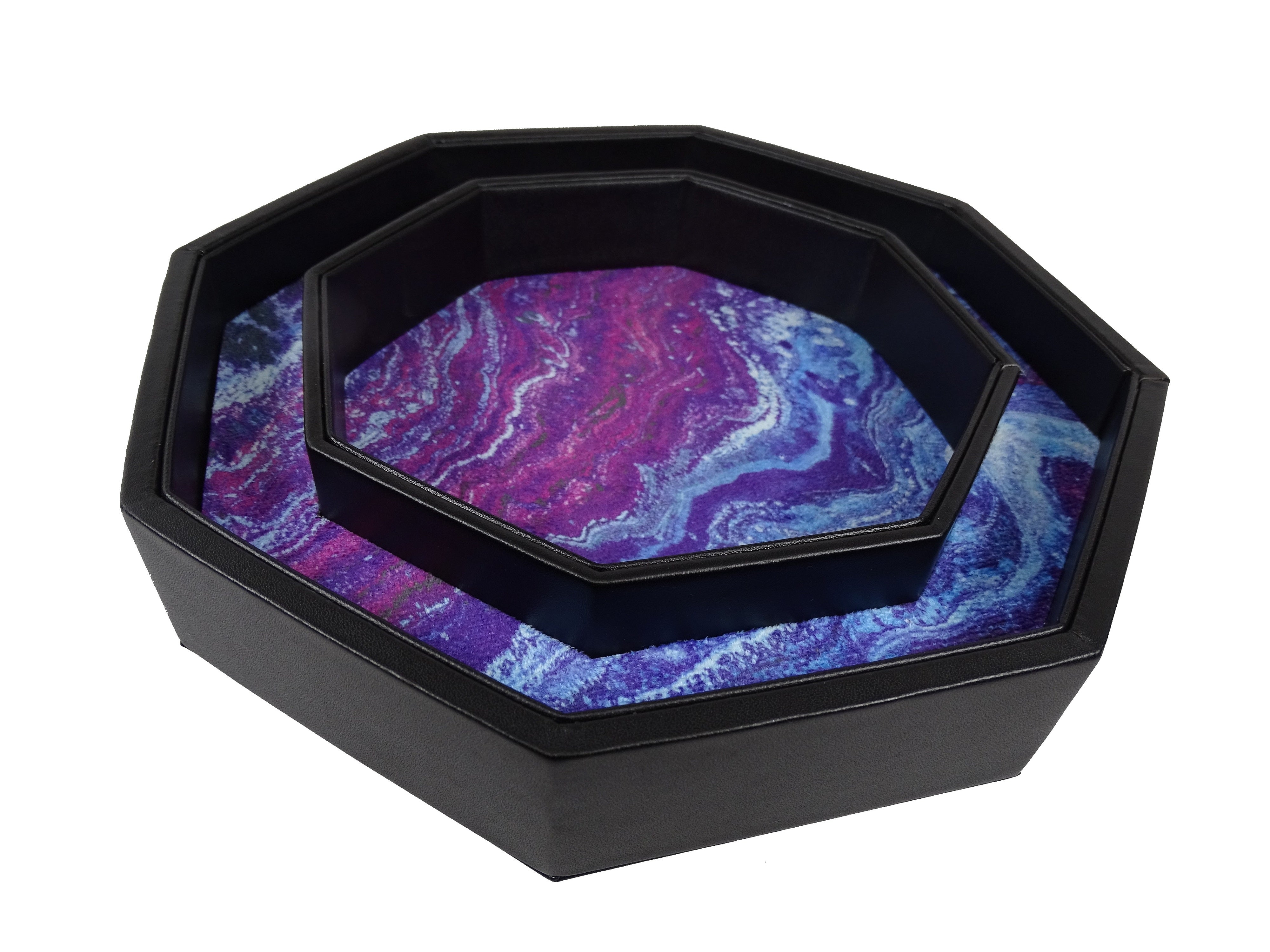 Color Shift Dice Tray Base - Design 'D' - Bards & Cards