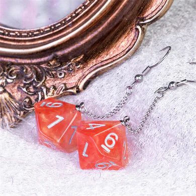 Foam Brain Games Drop Earrings - Bards & Cards