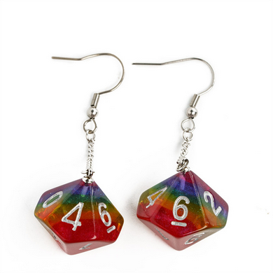 Foam Brain Games Drop Earrings - Bards & Cards