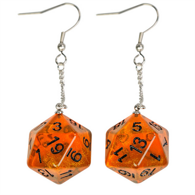 Foam Brain Games Drop Earrings - Bards & Cards