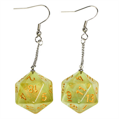 Foam Brain Games Drop Earrings - Bards & Cards