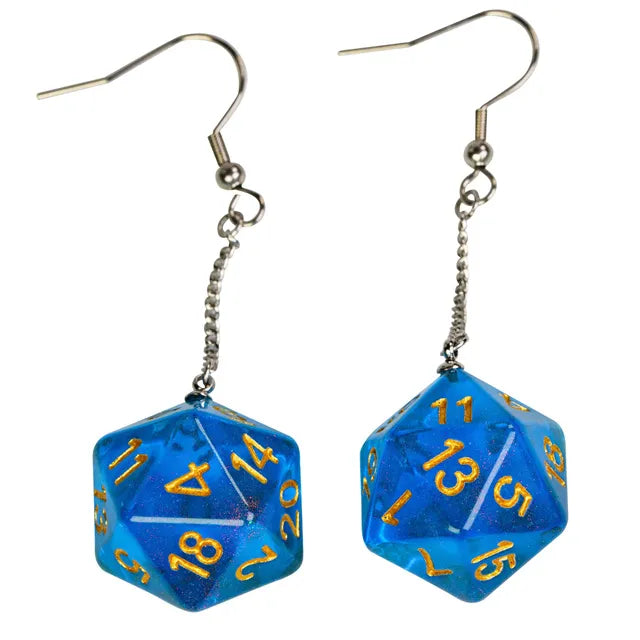 Foam Brain Games Drop Earrings - Bards & Cards