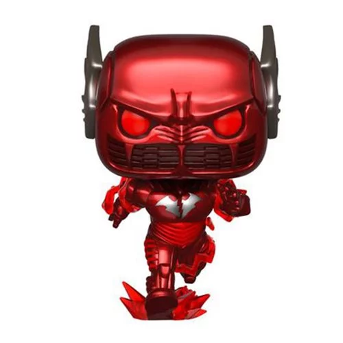 Funko POP! Batman Dark Nights - Metal Red Death Vinyl Figure Preview Exclusives (PX) (NOT 100% MINT) - Bards & Cards