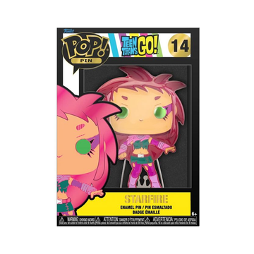 Funko POP! Pins: Teen Titans Go! - Starfire #14 - Bards & Cards