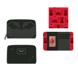Loungefly: DC Comics The Batman Cosplay Zip Around Wallet - Bards & Cards