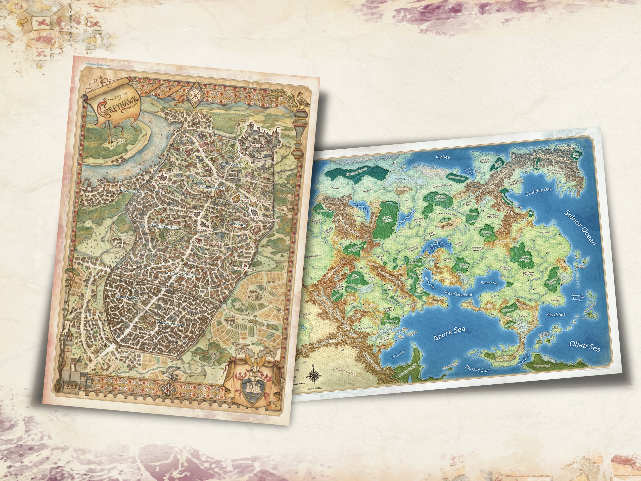 Dungeon Master's Guide: Premium Map Collection (D&D) - Bards & Cards