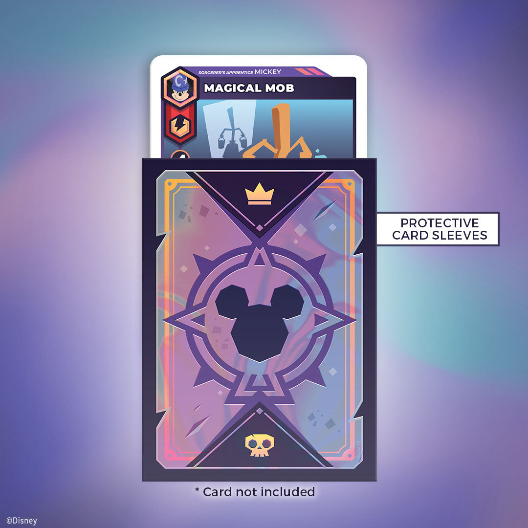 Disney Sorcerer's Arena: Epic Alliances Card Sleeves (100 Count) - Bards & Cards
