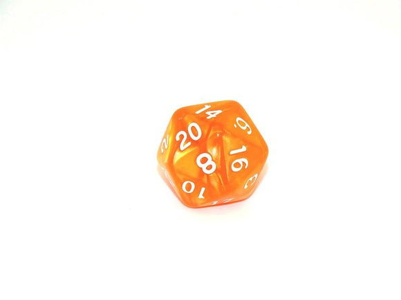 Orange Marble - 7 Piece Set - Bards & Cards