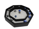 Wolf Dice Tray With Dice Staging Area and Lid - Bards & Cards